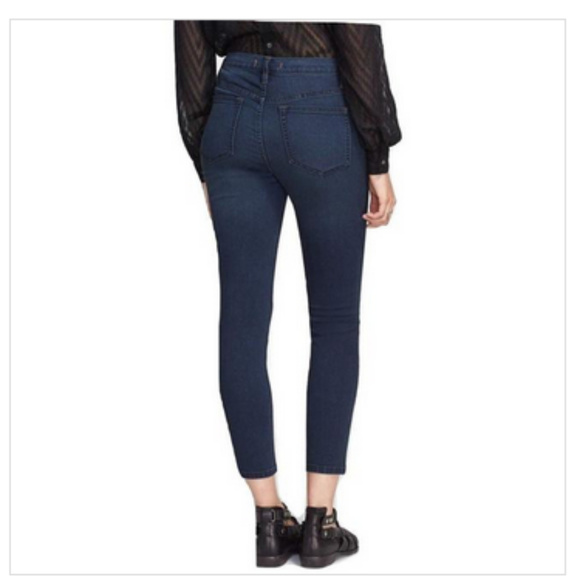 FREE PEOPLE High Rise Crop Jeans - Picture 2 of 2